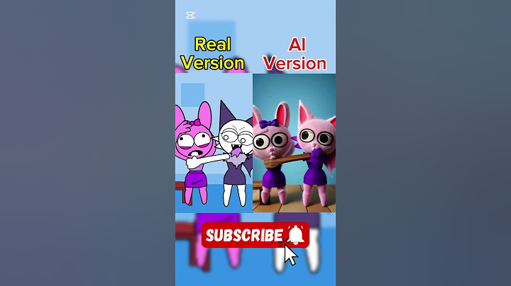 Sprunki. Real and AI version. #incredibox #sprunki