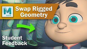 Ngskintools & Maya - Transfer skin weights. New geometry, old rig.