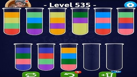 Colour sort level 535
