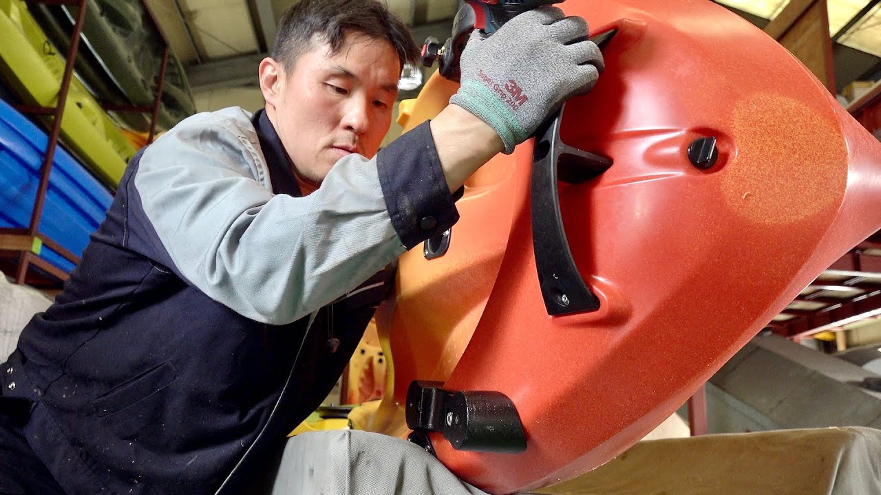 Comment fabriquer un kayak dur avec de la poudre de plastique fine Matre de kayak coren