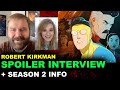 Robert Kirkman Interview - Invincible Season 1 SPOILERS, Season 2 Info!