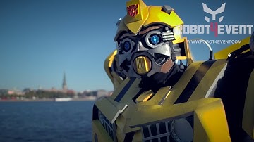 Unique robots-transformers at your events!