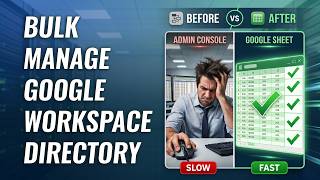 Google Workspace Bulk Administration Tutorial 2026 | SheetOps Getting Started
