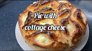 Pie with cottage cheese