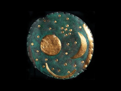 Video: Disco Celeste Di Nebra - La Più Antica Mappa Stellare - Visualizzazione Alternativa
