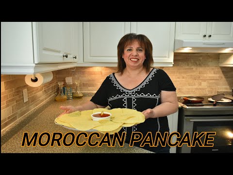 Video: Moroccan Pancakes "Bahgrir" - A Step By Step Recipe With A Photo