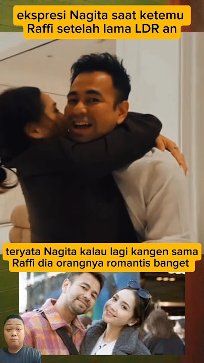 ekspresi Nagita saat ketemu Raffi yang sudah lama LDR an😍#short#video#