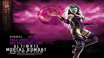 Ultimate Mortal Kombat 6: Deception - Sindel Arcade Ladder (Max, No Matches Lost)