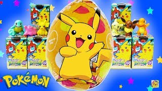 Abrindo 10 Ovos Surpresa Do Pokémon Com Brinquedos Do Japão Furuta Surprise Eggs チョコエッグ ポケモン