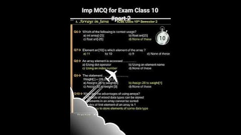 PART 2 MCQ CLASS 10 COMPUTER SEMESTER 2 | #SHORTS | #YTSHORT