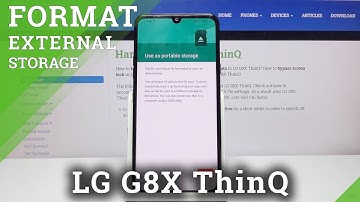 How to Format SD Card on LG G8X ThinQ – Format Memory Card