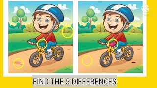 Find The Differences Between Pictures || Spot 5 Differences || Photo hunt 5 #spot5differences screenshot 1