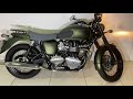 2012 Triumph Bonneville T100 &#39;Steve McQueen Edition&#39; 865cc