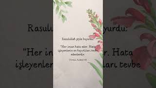 Ya Rabbim Sen Bizleri Hata Edipde Hatasından Tövbe Eden Kullarindan Eyle