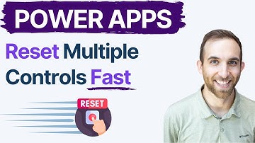 Reset Multiple Controls Fast in Power Apps