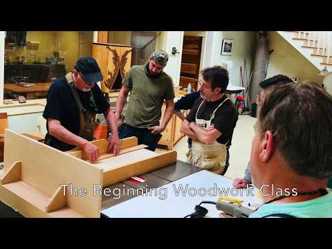 Beginning Woodwork Class at the School of Woodwork 