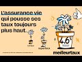 Assurance vie meilleurtaux  460 en 2024 et en 2025 