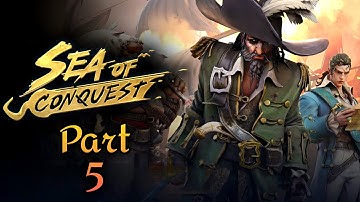 ⚓ Sea of Conquest: Pirate War Walkthrough Part 5 | Mobile Gameplay (Android/iOS)