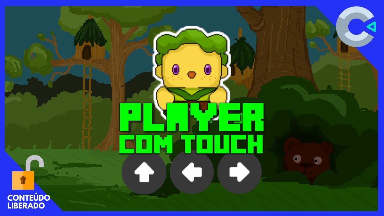 Programando um Player de Plataforma no Construct 3 com Touch Game de