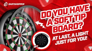 The BEST Soft tip dartboard light?! The solution to your lighting problem 🎯