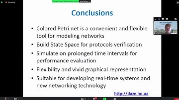 IEEE AFRICON 2021: TUTORIAL  Performance evaluation of networks, grids, clouds by colored Petri nets