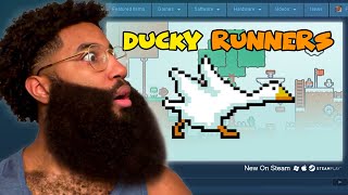 I'm Releasing my FIRST INDIE GAME on STEAM!!! | Ducky Runnerz