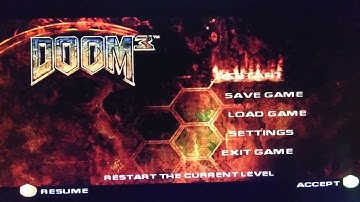Doom 3. Pause menu sounds