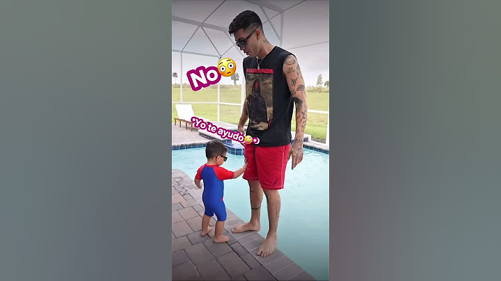 JUANITO TIRA A SU PAPÁ A LA PISCINA 😳😅 | #jukilop #kimberlyloaiza #juandediospantoja