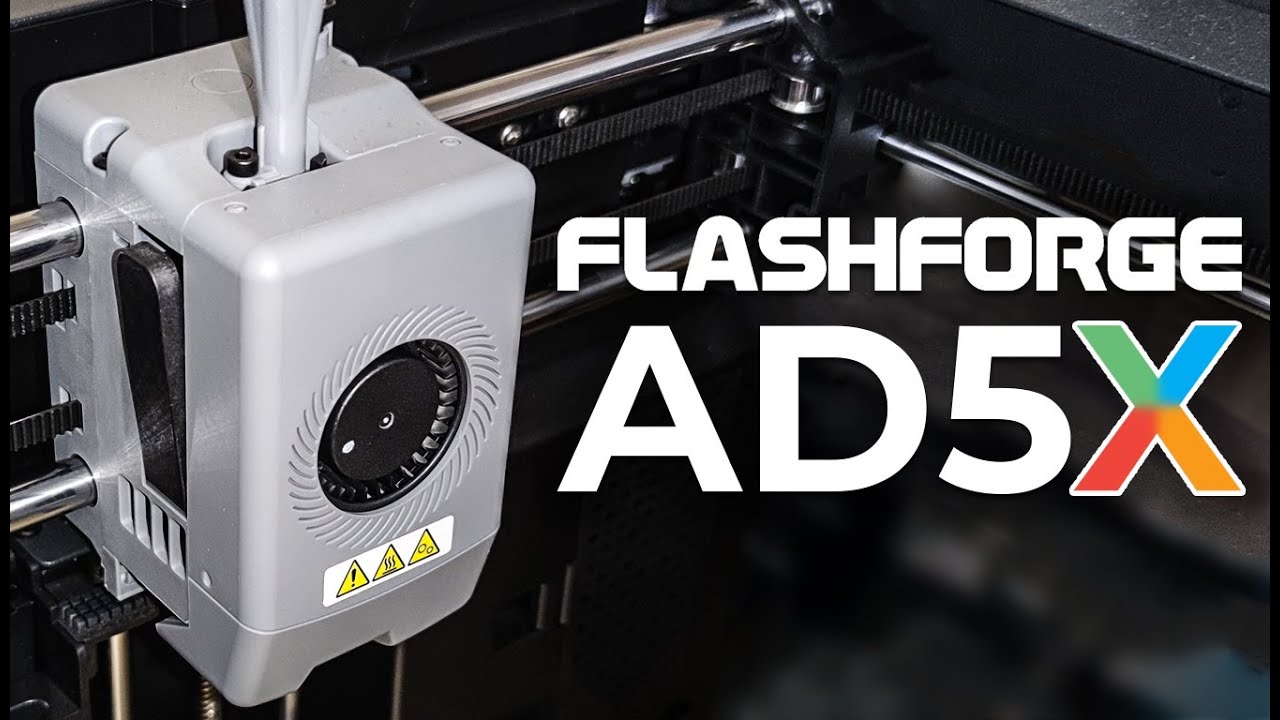 Первые шаги в 3D печати на примере FlashForge AD5X