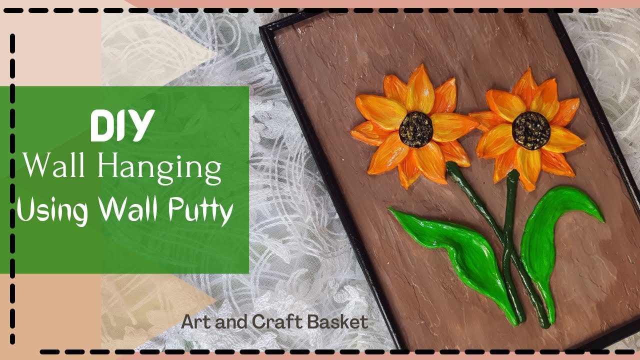 Wall Putty Wall Hanging Wall Putty Craft Simple and Easy Wall