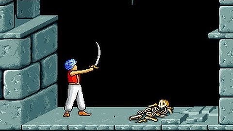 Prince of Persia (1992 Macintosh) Complete Playthrough - Old Macintosh Game