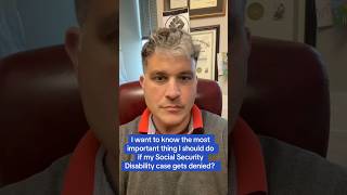 What to do do if my Social Security Disability case is denied? #socialsecuritydisability #lawyers