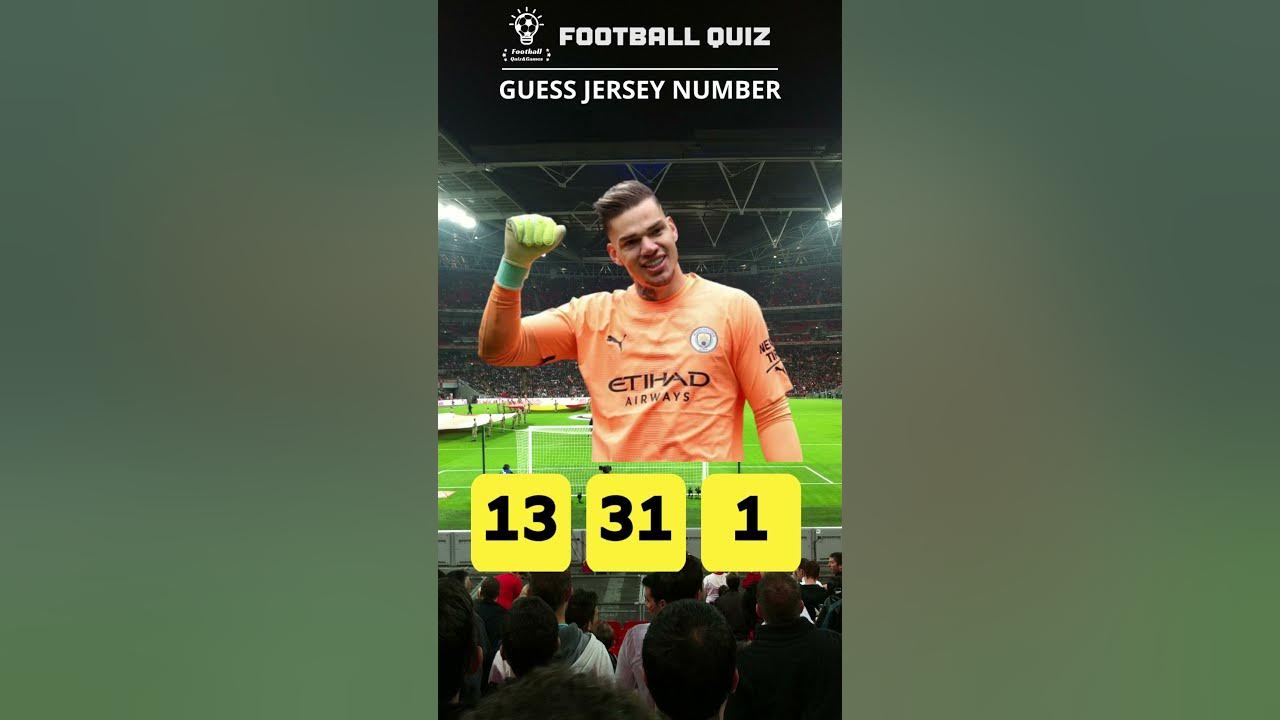 Guess Football Players Club Jersey Number 4 shorts footballquiz YouTube