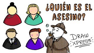 ¿QUIÉN ES EL ASESINO? | Draw My Life Acertijos Imposibles CAP 3 🕵