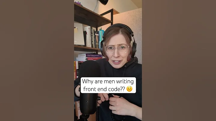 Why are men writing frontend code?? 😨 w/ @AnthonySistilli