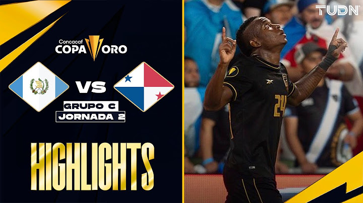 HIGHLIGHTS - Guatemala vs Panamá | Copa Oro - J2 2025 | TUDN