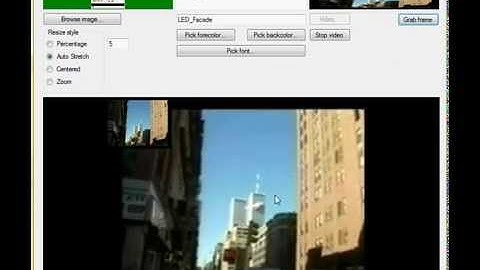 LED_Facade test2 (C# VLC VideoLan DotNet)