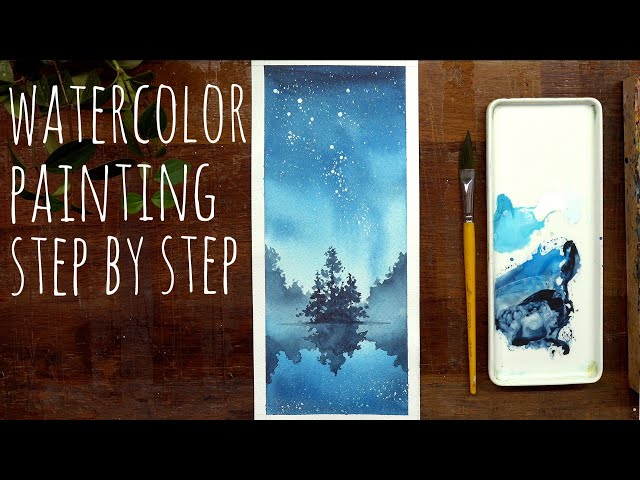 ERUDAart Tutorial 1 -Step by Step- Watercolor&Postercolor illustration