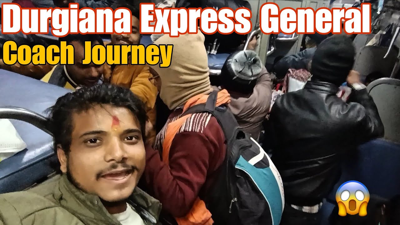 Durgiana Express General Coach Journey | Dhanbad To Gaya General Class Me Itna Jada Bheed 😱