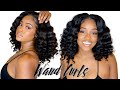 Perfect Wand Curls On Blown Out Hair W/ Clip Ins | Ft. BetterLength