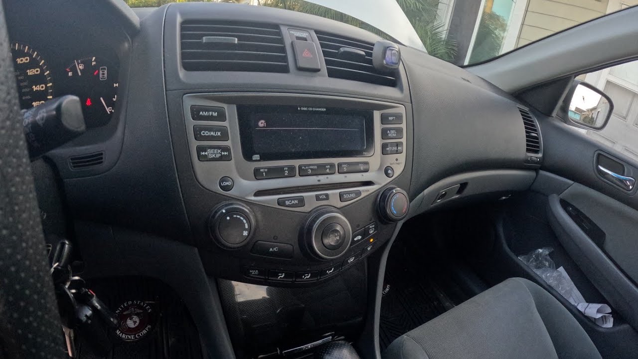 HONDA ACCORD 2007 2.4L DESBLOLQUEO DE CODIGOS PARA LA RADIO YouTube