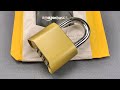 [1158] Opened Faster WITHOUT The Code: AmazonBasics Combination Lock
