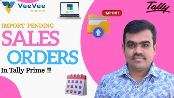 Import Pending Sales  Order in to New Financial Year | Tally Prime | Customized Module | TamilI