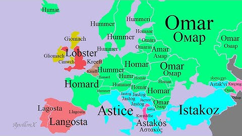 Sea Creatures | Marine Life | Sea Animals | European Languages Comparison