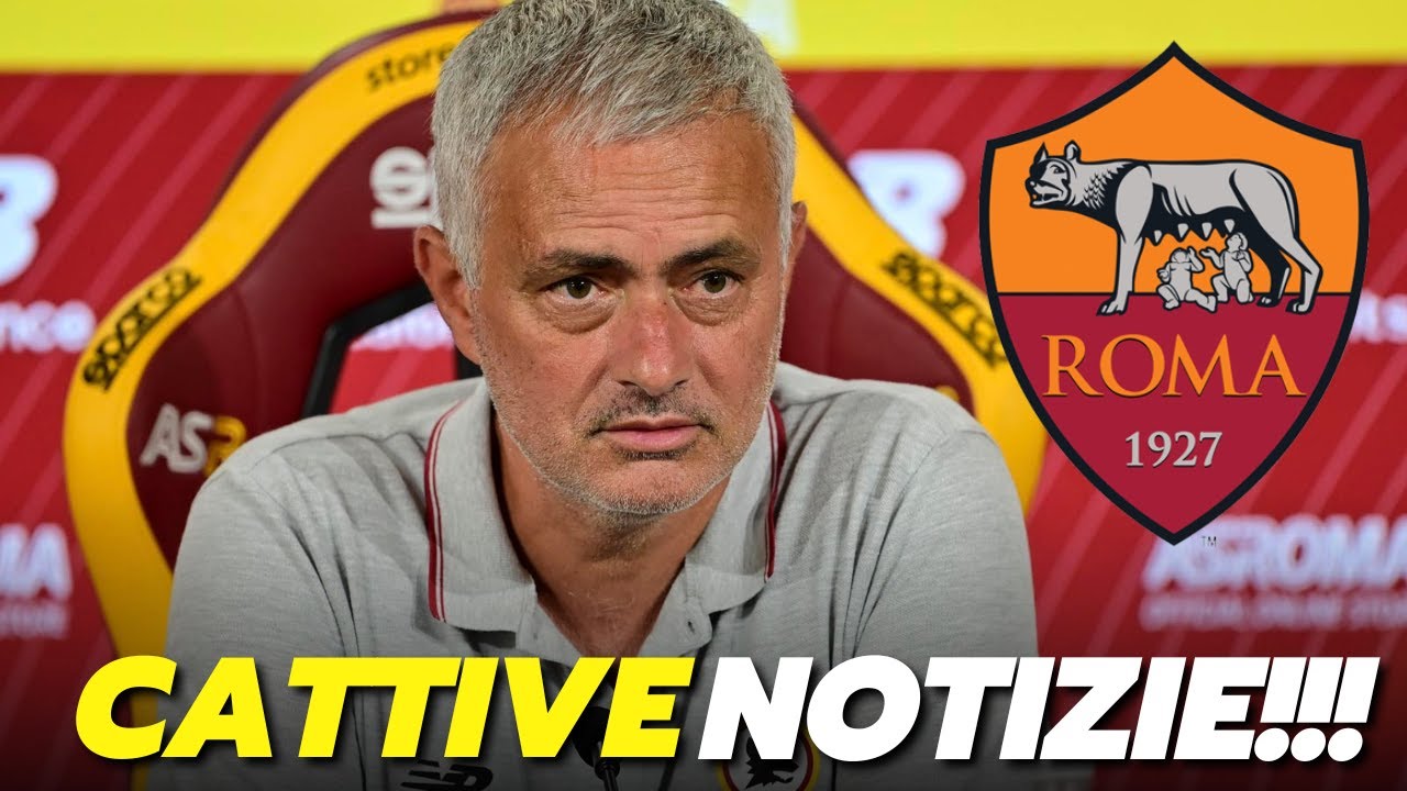 CATTIVA NOTIZIA UFFICIALE PER LA ROMA!!! // [NOTIZIE DA ROMA] - YouTube