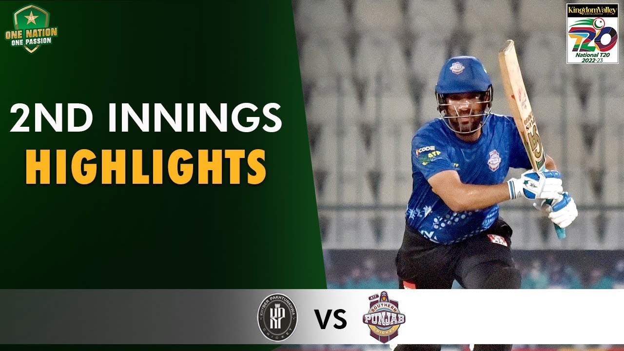 2nd Innings Highlights | KPK vs Southern Punjab | Match 28 | National ...