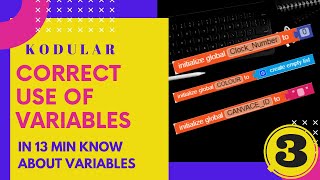 Kodular Variable Use 2020| How Use Variable In kodular | Kodular Hindi Course |
