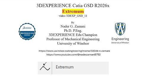 3DEXPERIENCE CATIA, 3DEXP GSD 11, "Extremum" R2026x