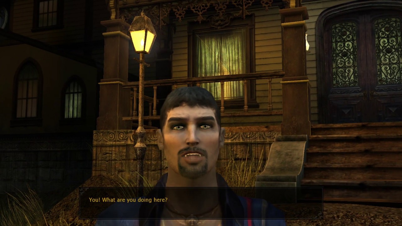 Chamando DR. Grout  Vampire The Masquerade Bloodlines