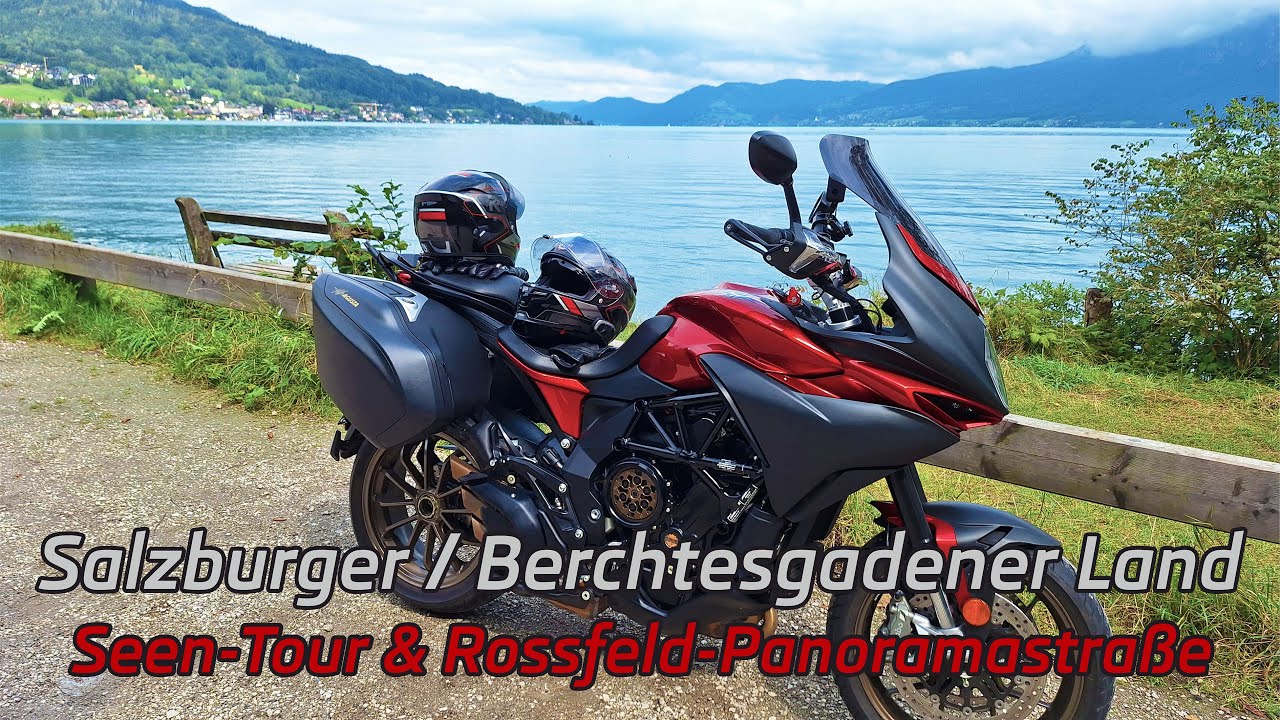 Mit der MV Agusta im Berchtesgadener und Salzburger Land unterwegs - Seentour und Rossfeld